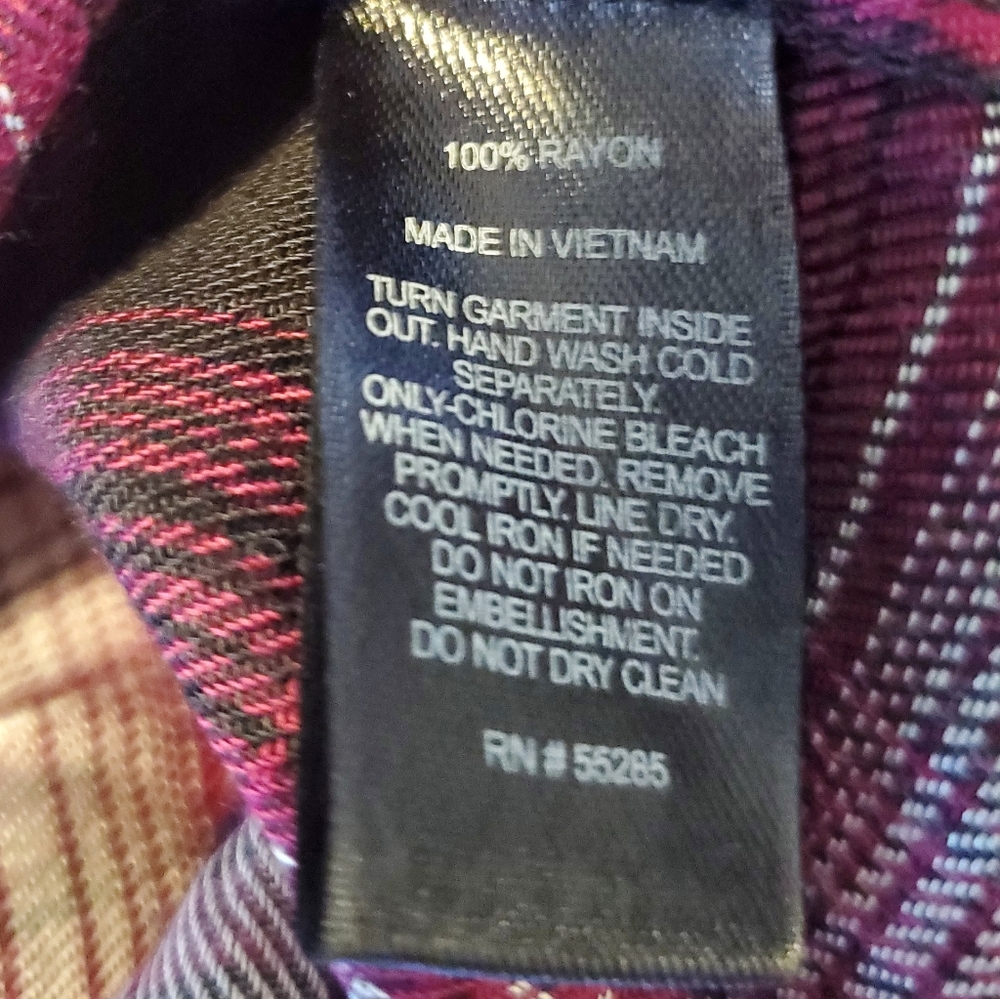 Express Studded Plaid Button Down - Picture 13 of 15
